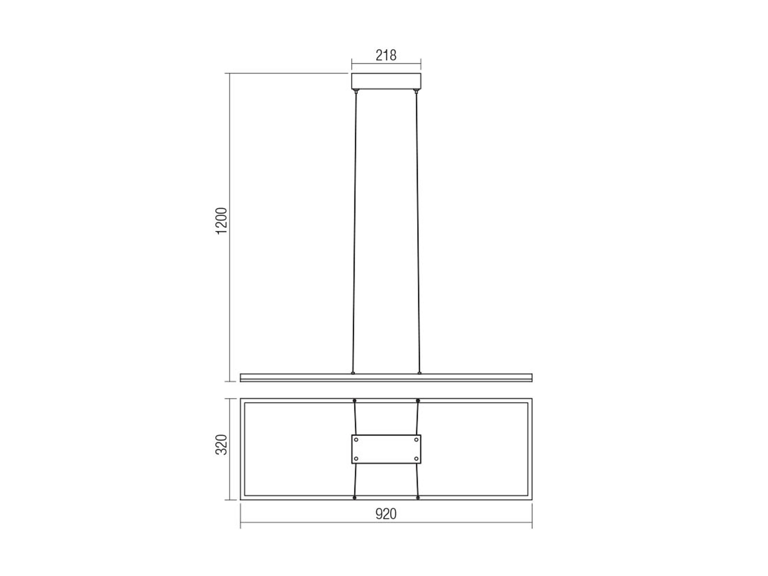 Závěsné LED svítidlo Klee, matně zlatá, 38W, 3000K, 92cm