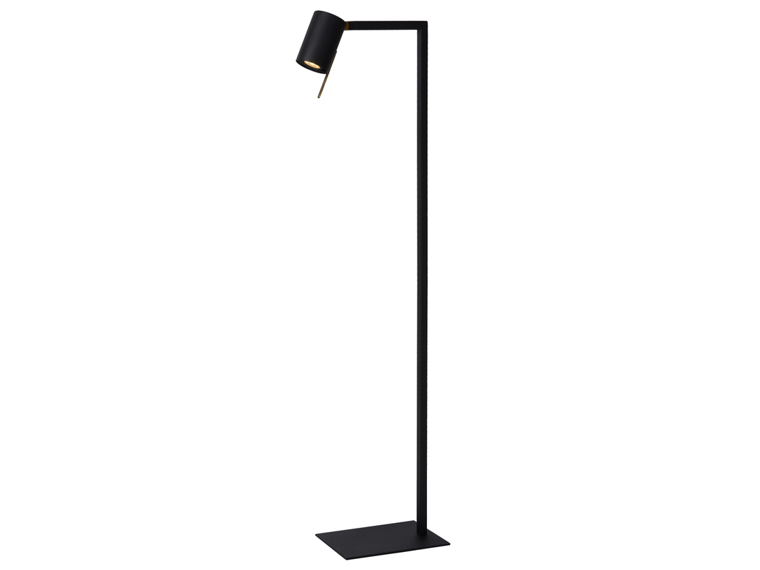 Stojací lampa Lesley, černá, GU10, 130cm