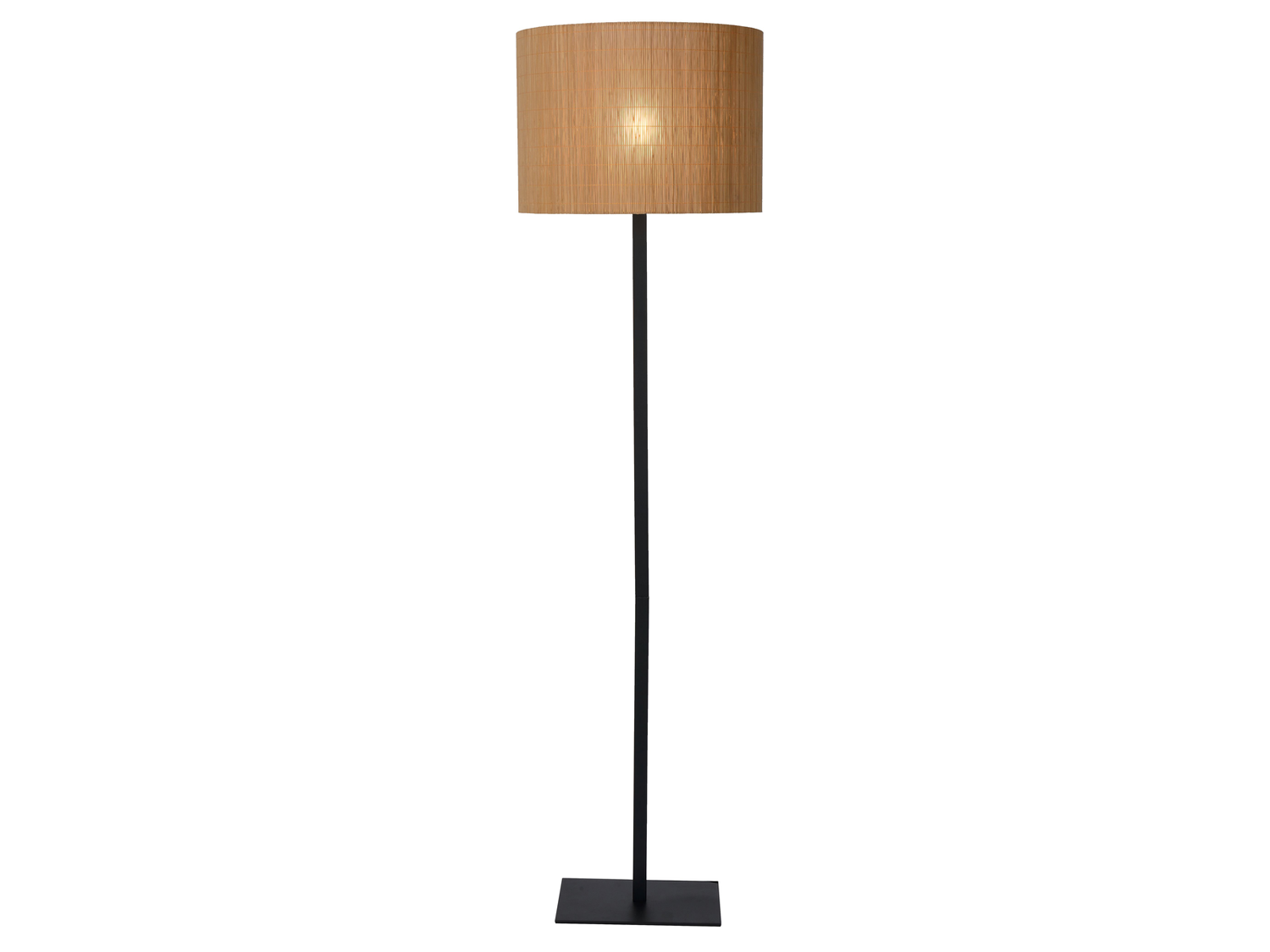 Stojací lampa Magius, přírodní, E27, 156,5cm