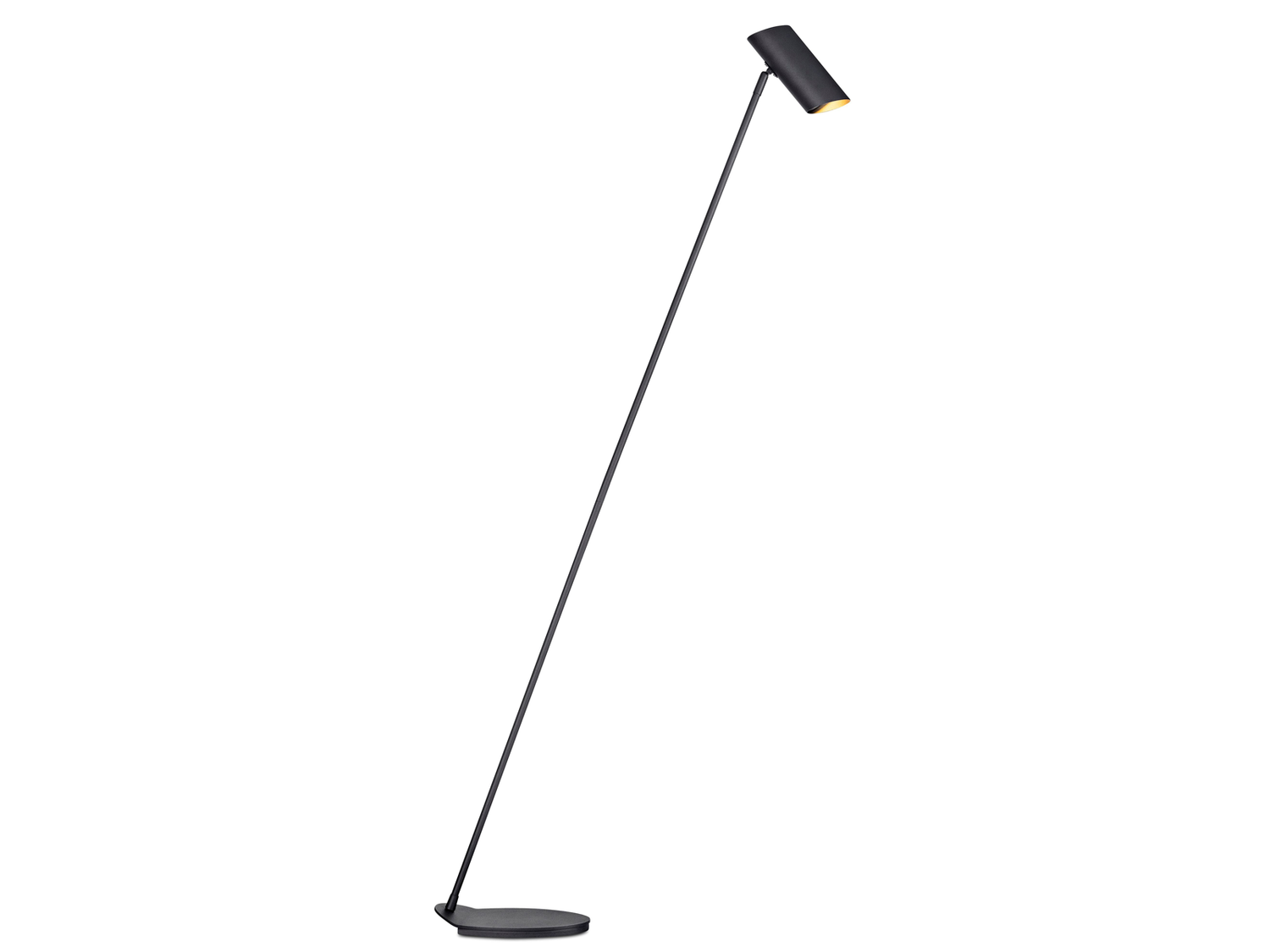 Stojací lampa Hester, antracit, GU10, 137cm