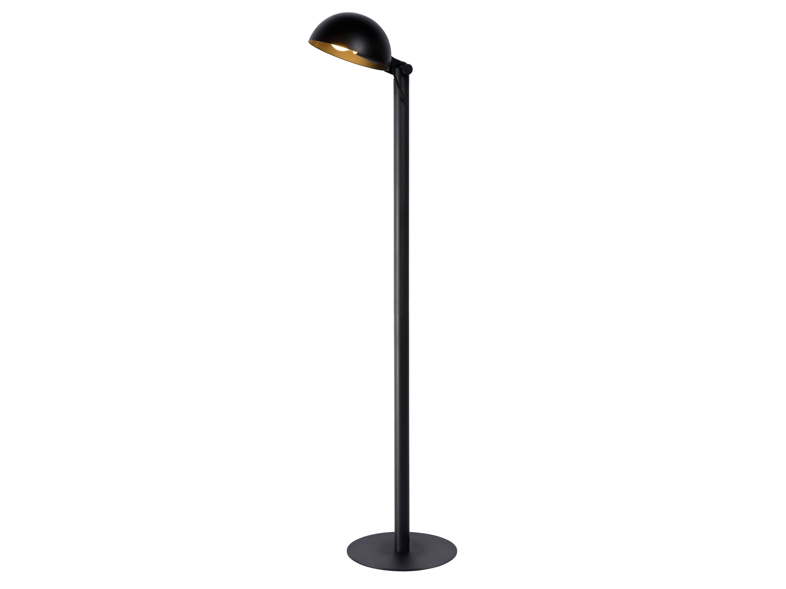 Stojací lampa Austin, černá, E27, 128cm