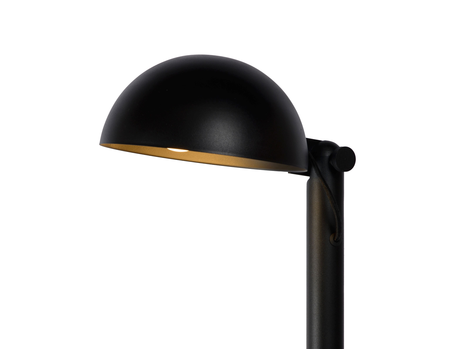 Stojací lampa Austin, černá, E27, 128cm