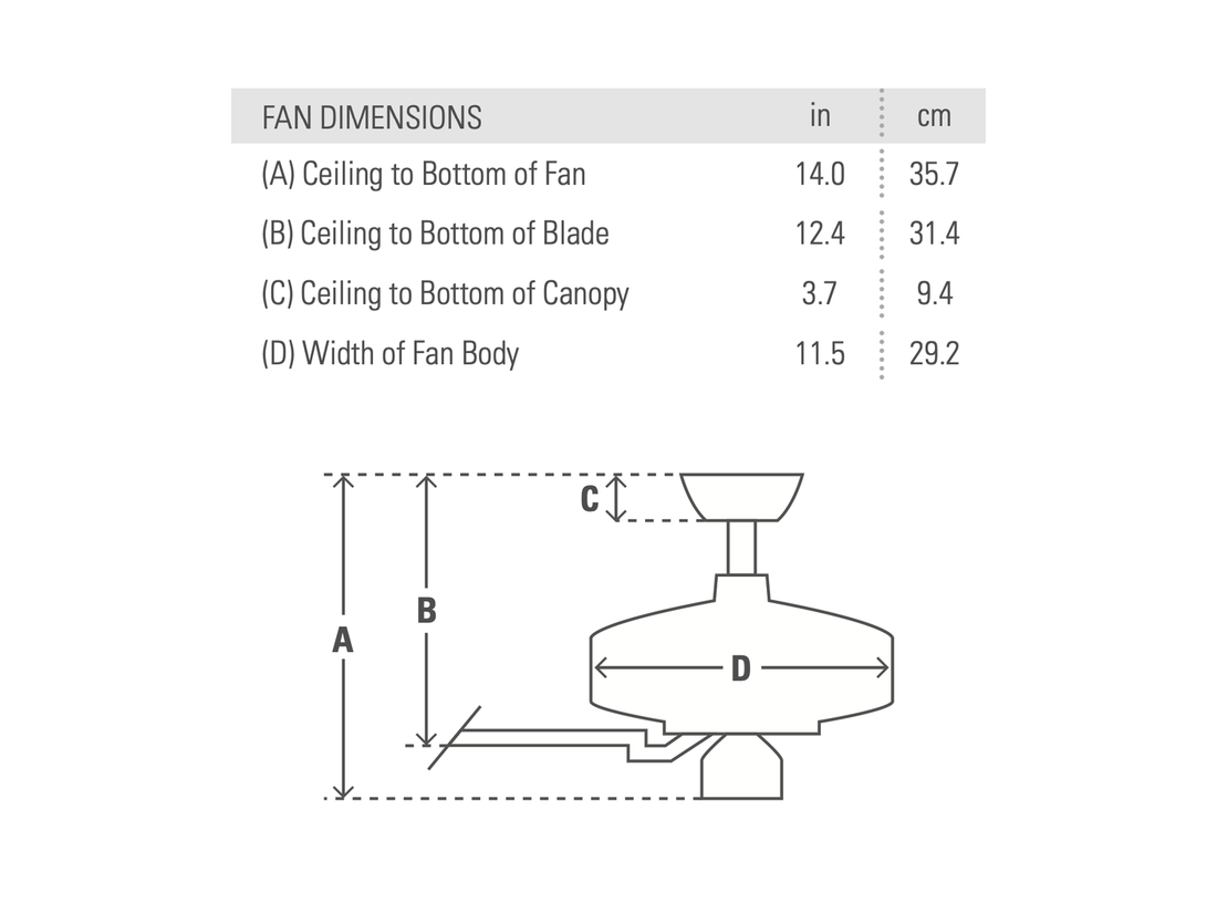 Stropní reverzní ventilátor venkovní Elements II, bílý, ø132cm