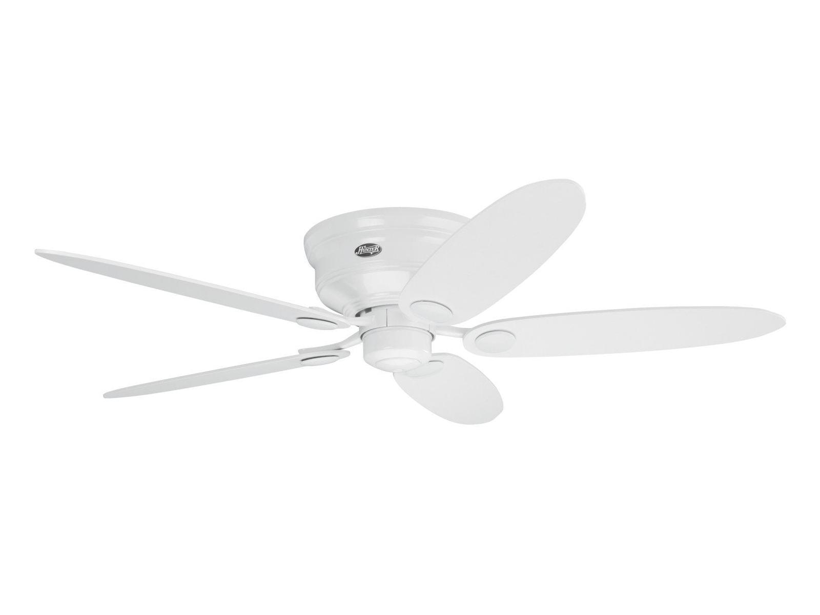 Stropní reverzní ventilátor Low Profile III, bílá, ø132/ø112cm