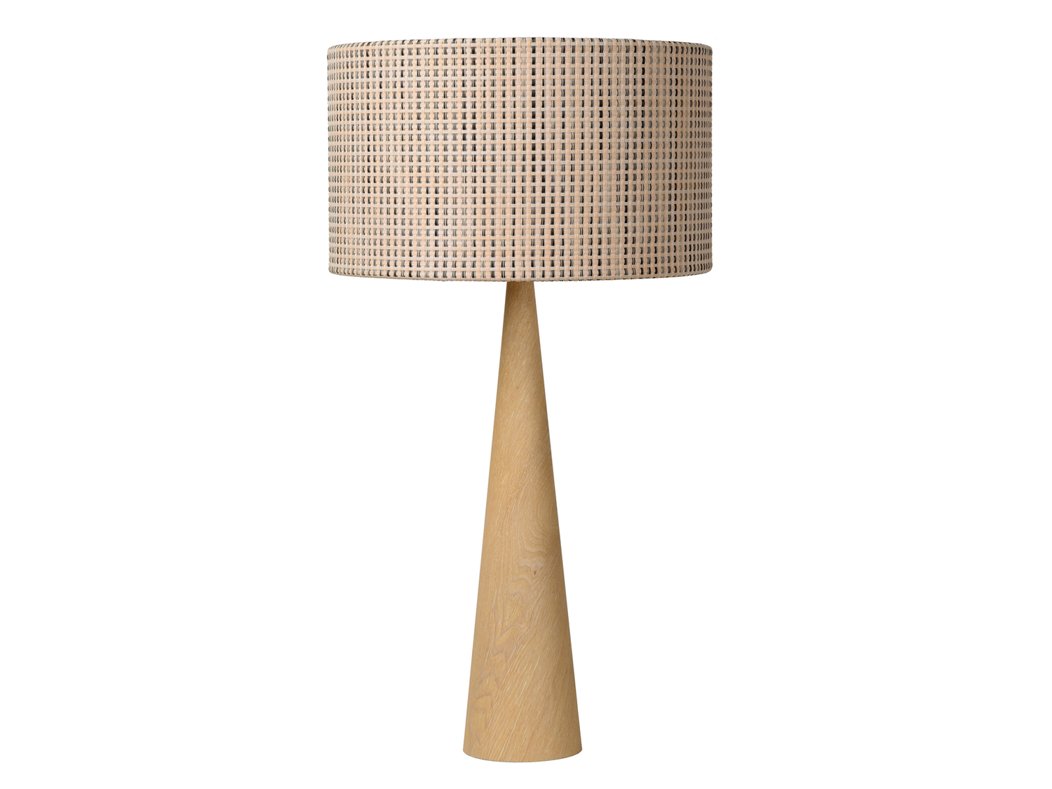 Stolní lampa Conos, přírodní, E27, 65cm