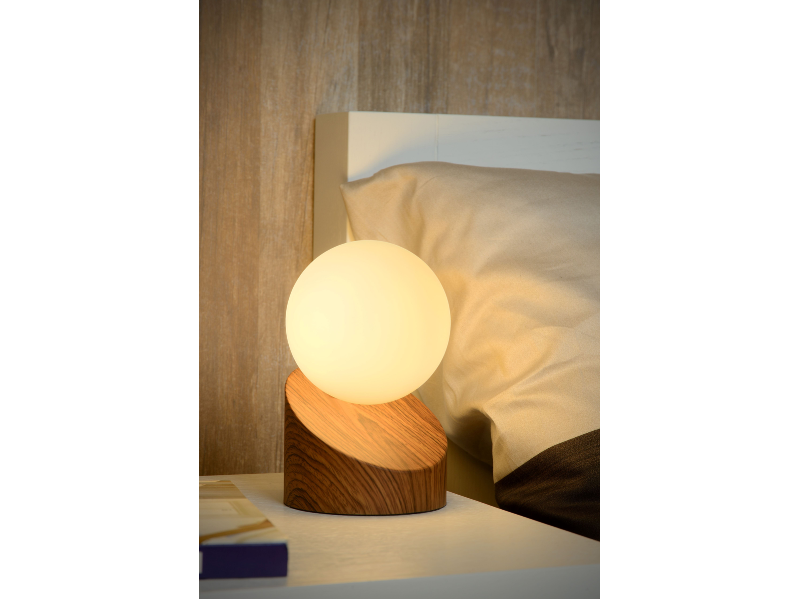 Stolní lampa Len, přírodní, G9, 16cm