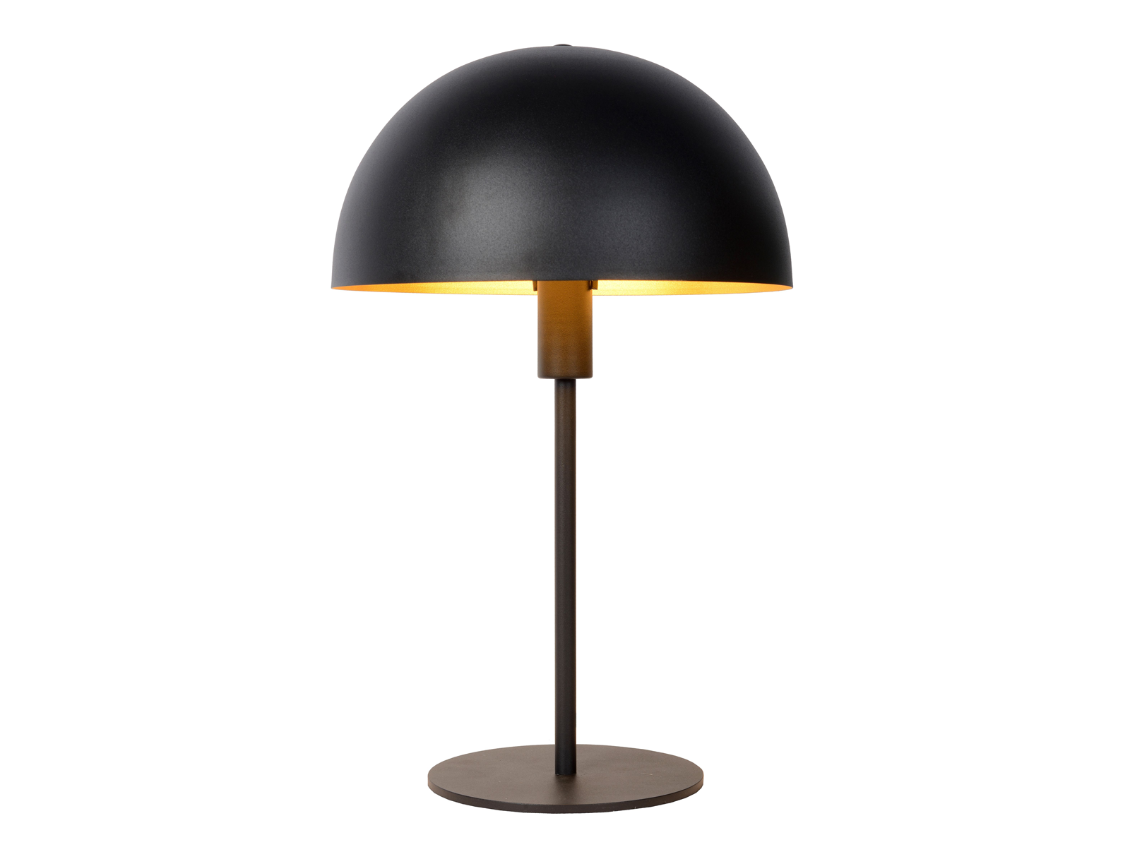 Stolní lampa Siemon, černá, E14, 40cm