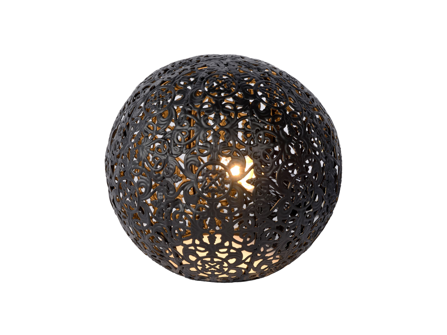 Stolní lampa Paolo, černá, G9, ø14,5cm