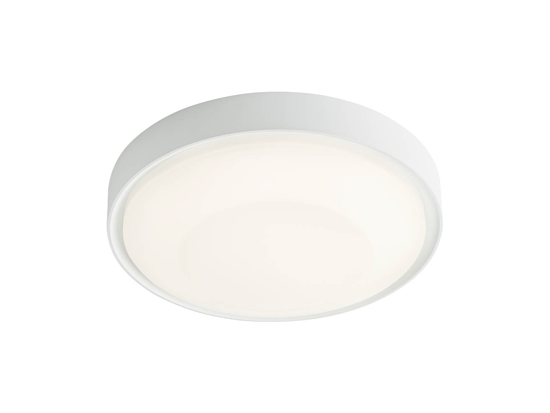 Stropní LED svítidlo Osiris bílé, 20W, 3000K, ø25cm