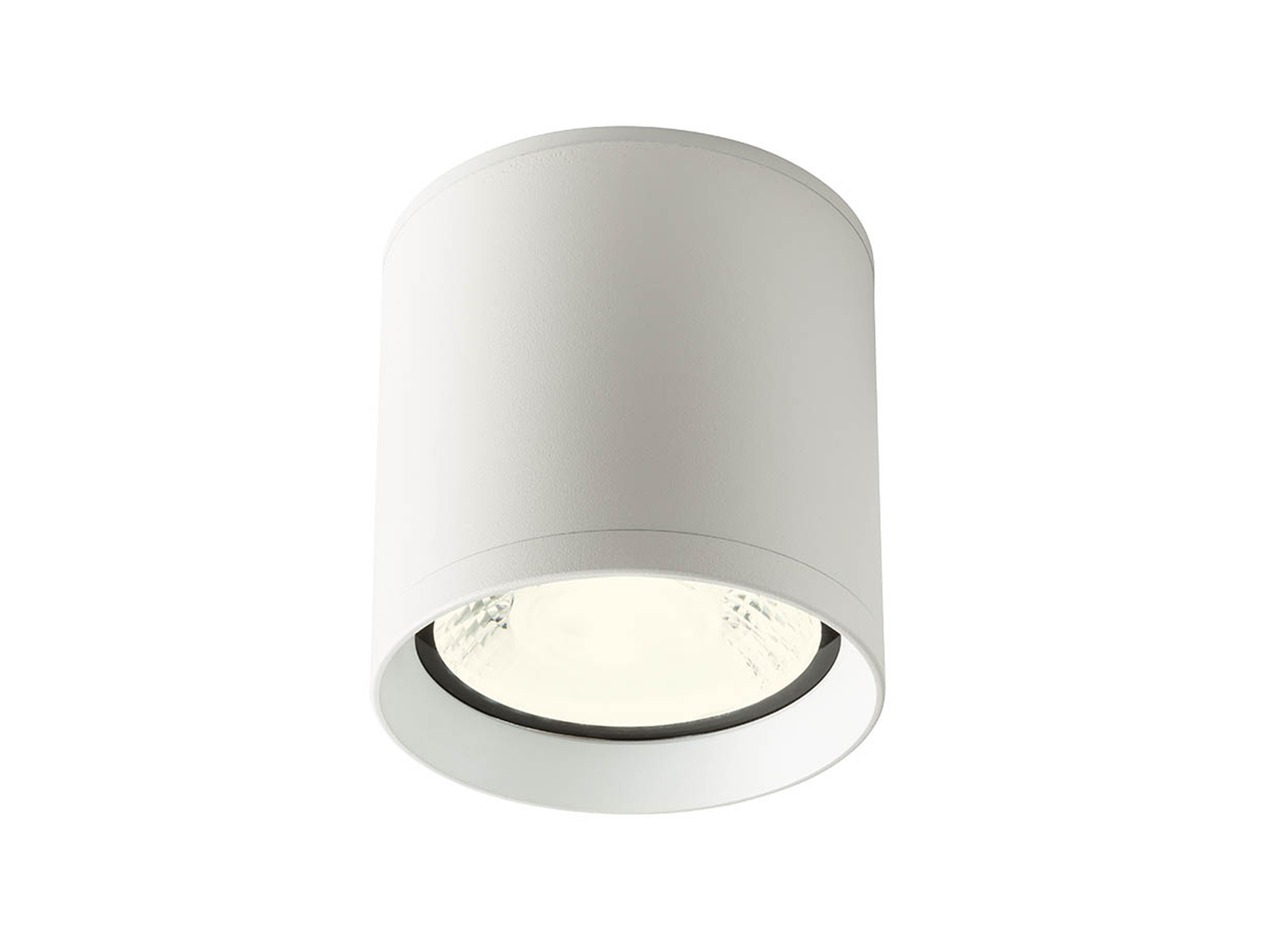 Stropní LED svítidlo Xilo matně bílé, 15W, 3000K, ø10,8cm