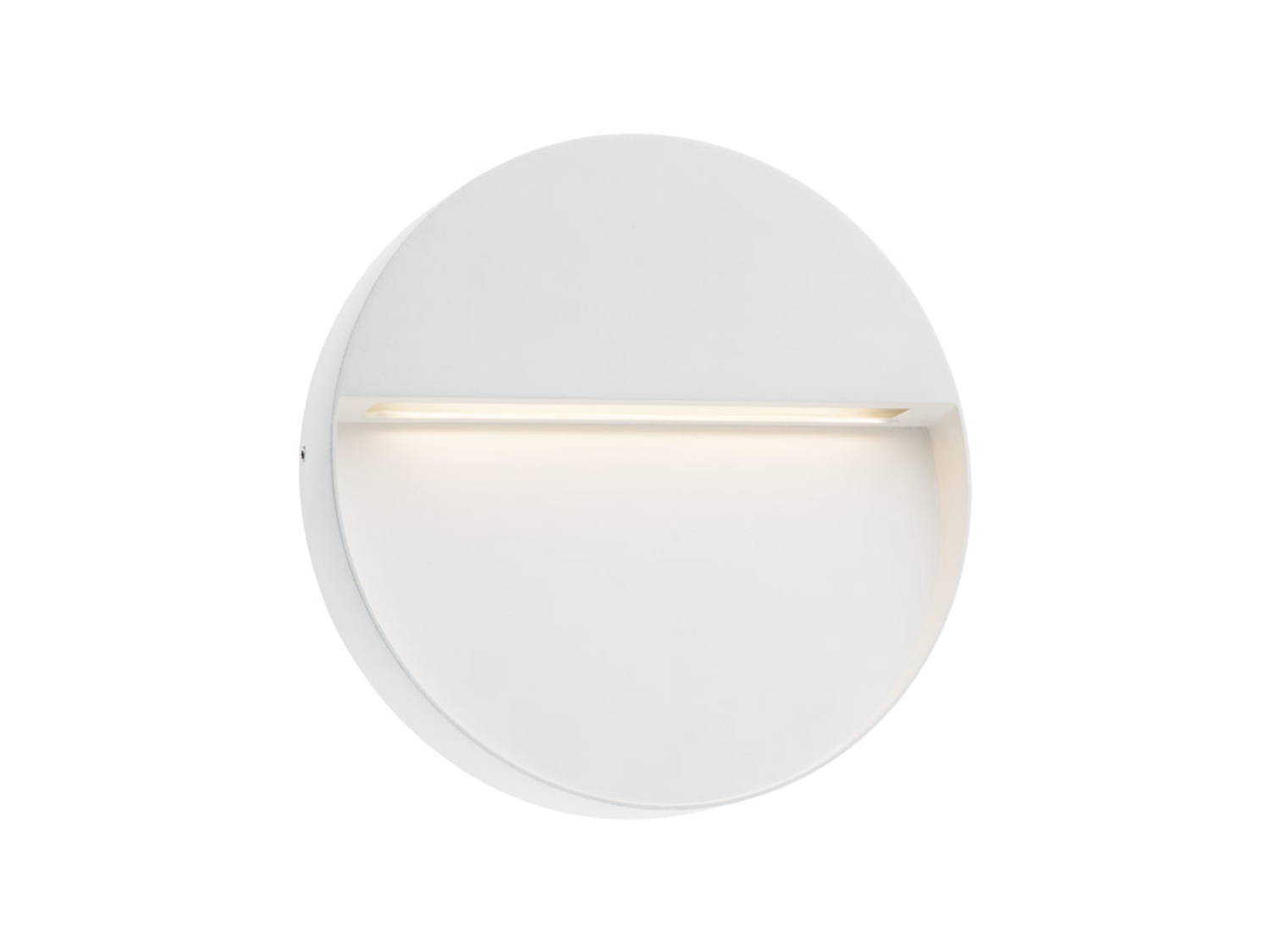 Nástěnné LED svítidlo Even matně bílé, 9W, 3000K, ø21,5cm