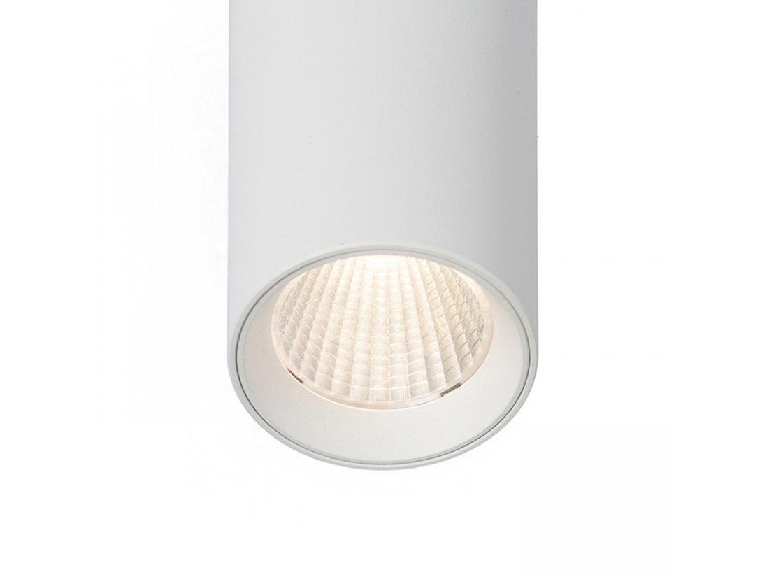 Závěsné LED svítidlo MAVRO, bílé, 12W, 3000K, 38°, 16cm