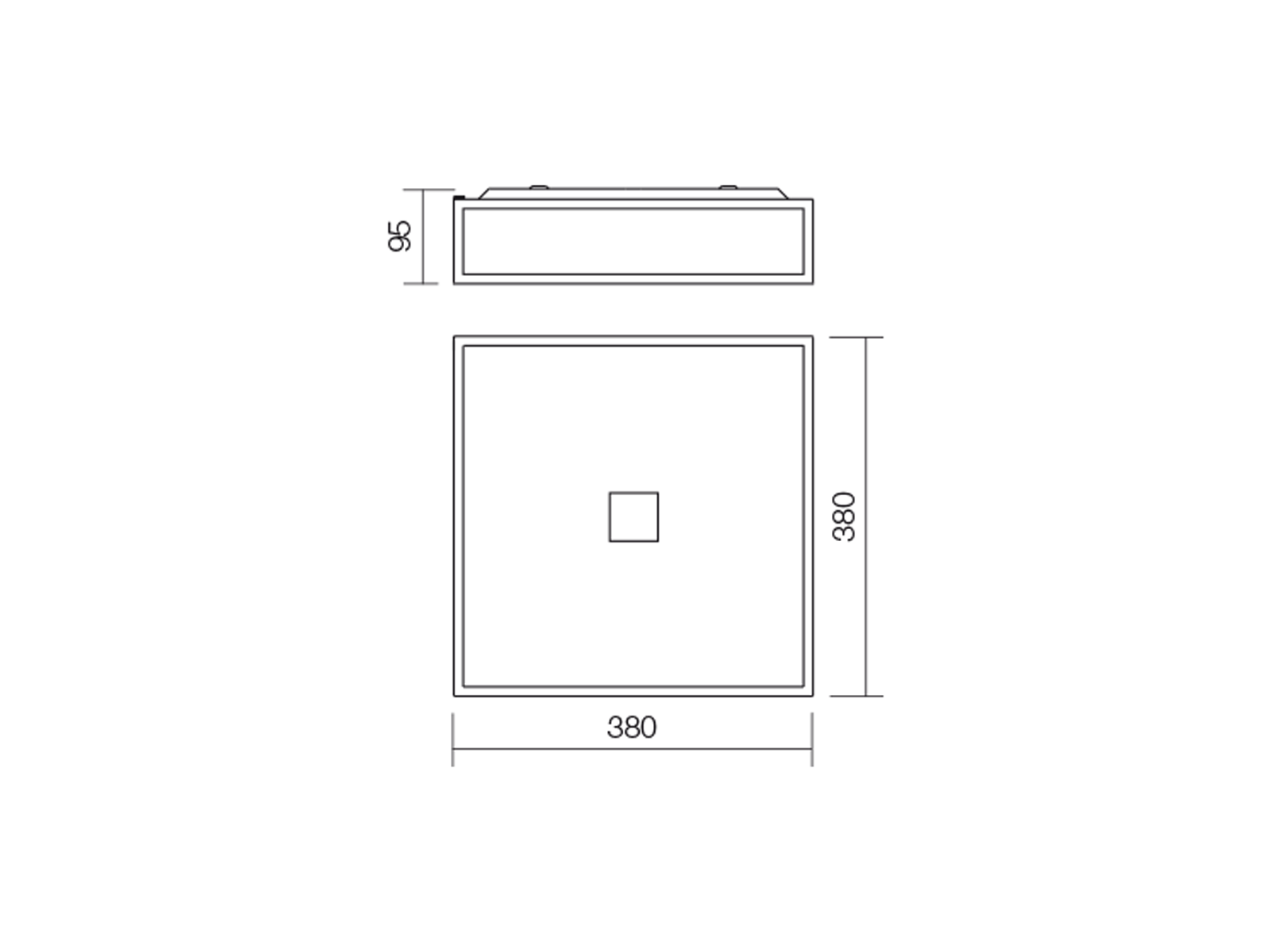 Stropní LED svítidlo Ego chrom, 30W, 3000K, 38cm, IP44