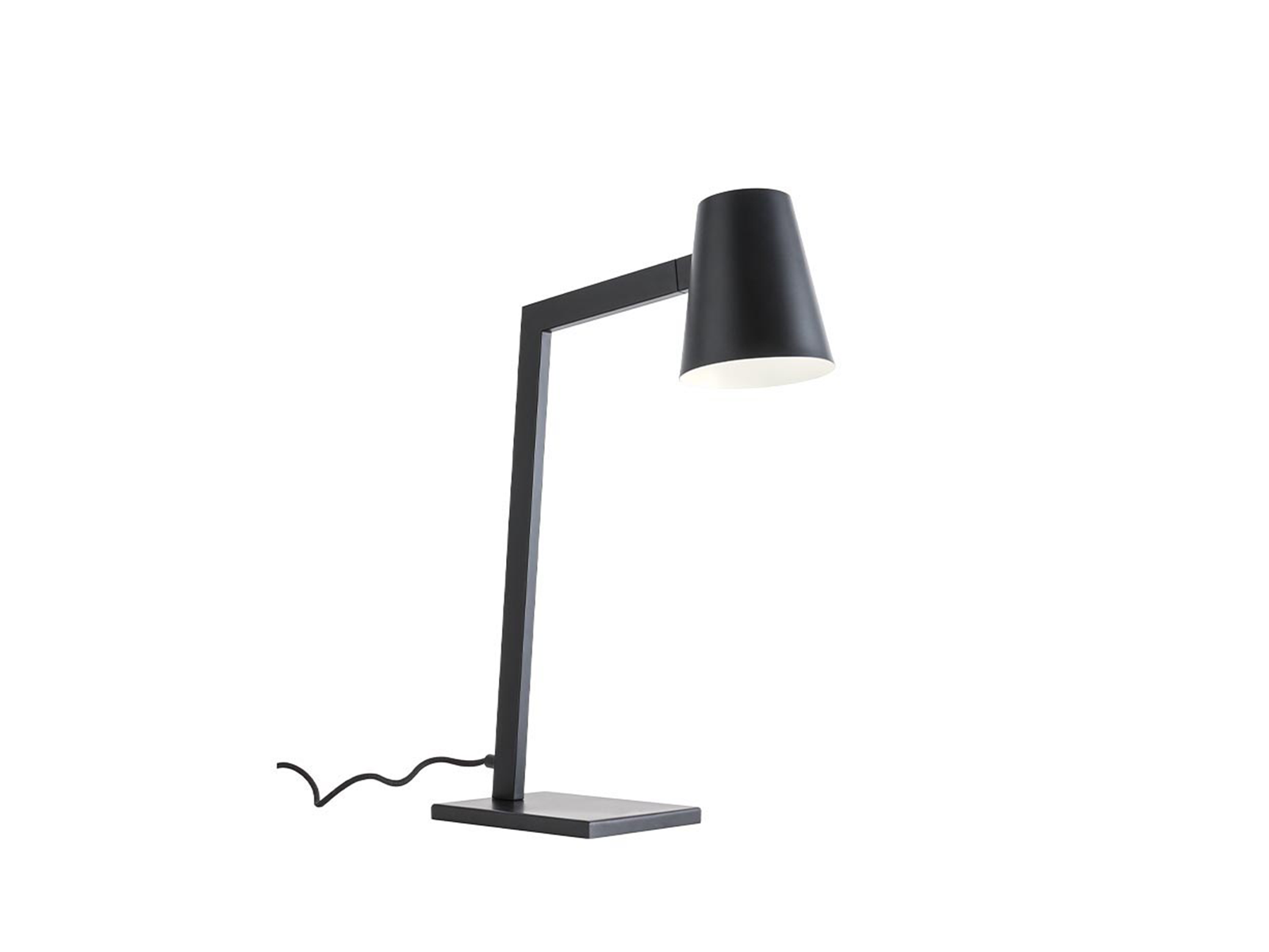 Stolní lampa Mingo matně černá, E27, 55cm