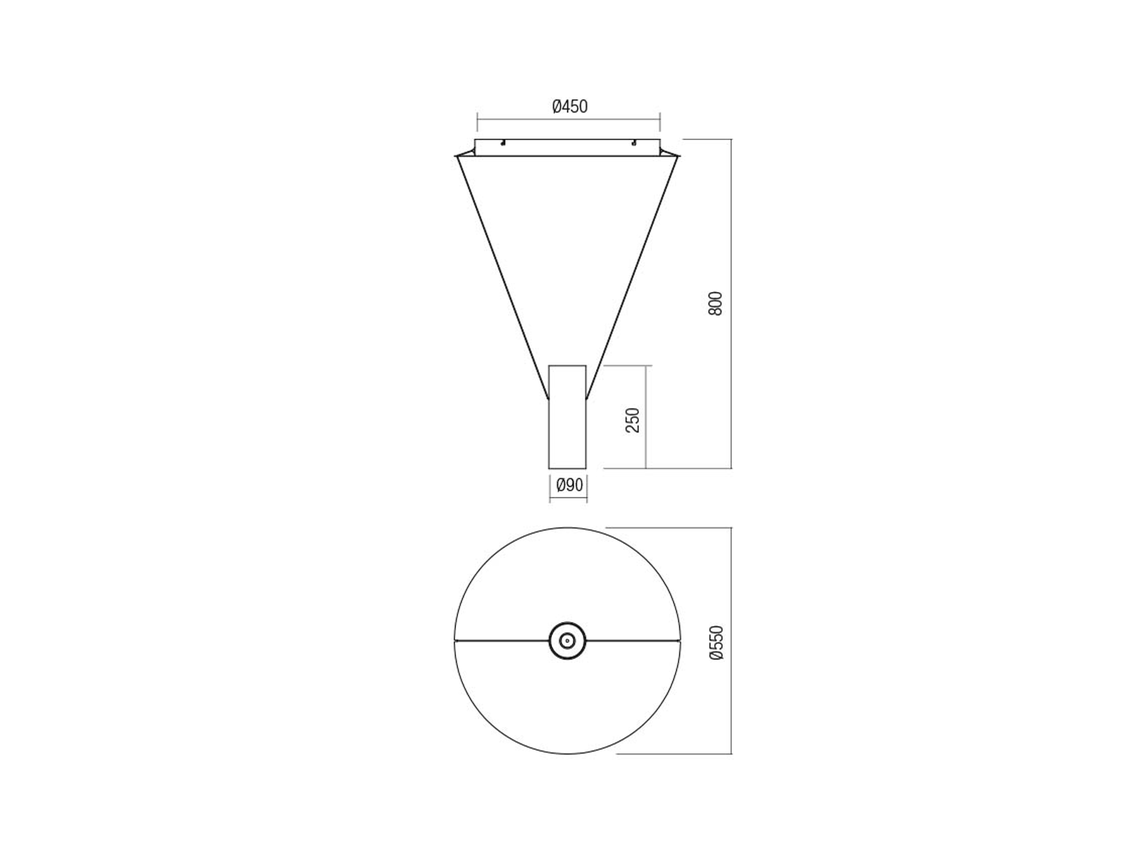 Závěsné LED stmívatelné svítidlo Essence matně bílé 36W, 3000K, 80cm