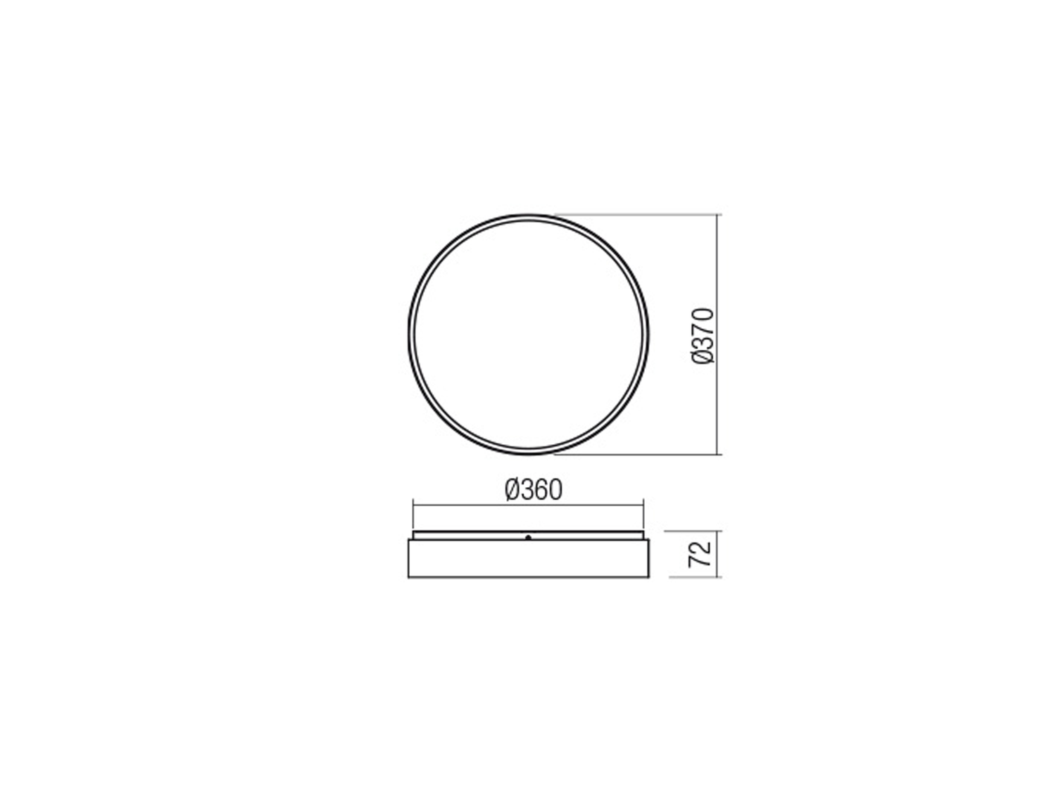 Stropní LED svítidlo stmívatelné Yomo zlaté, 43,6W, 3000K, ø37cm