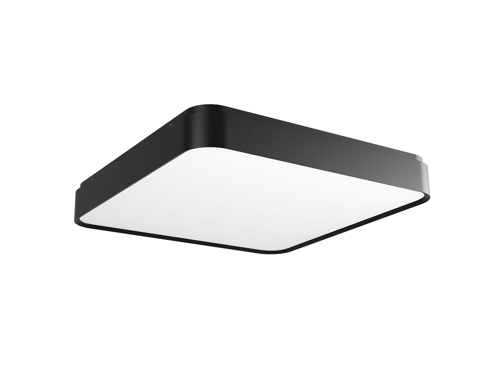 Stropní LED svítidlo stmívatelné Yomo pískově černé, 60W, 3000K, 49cm