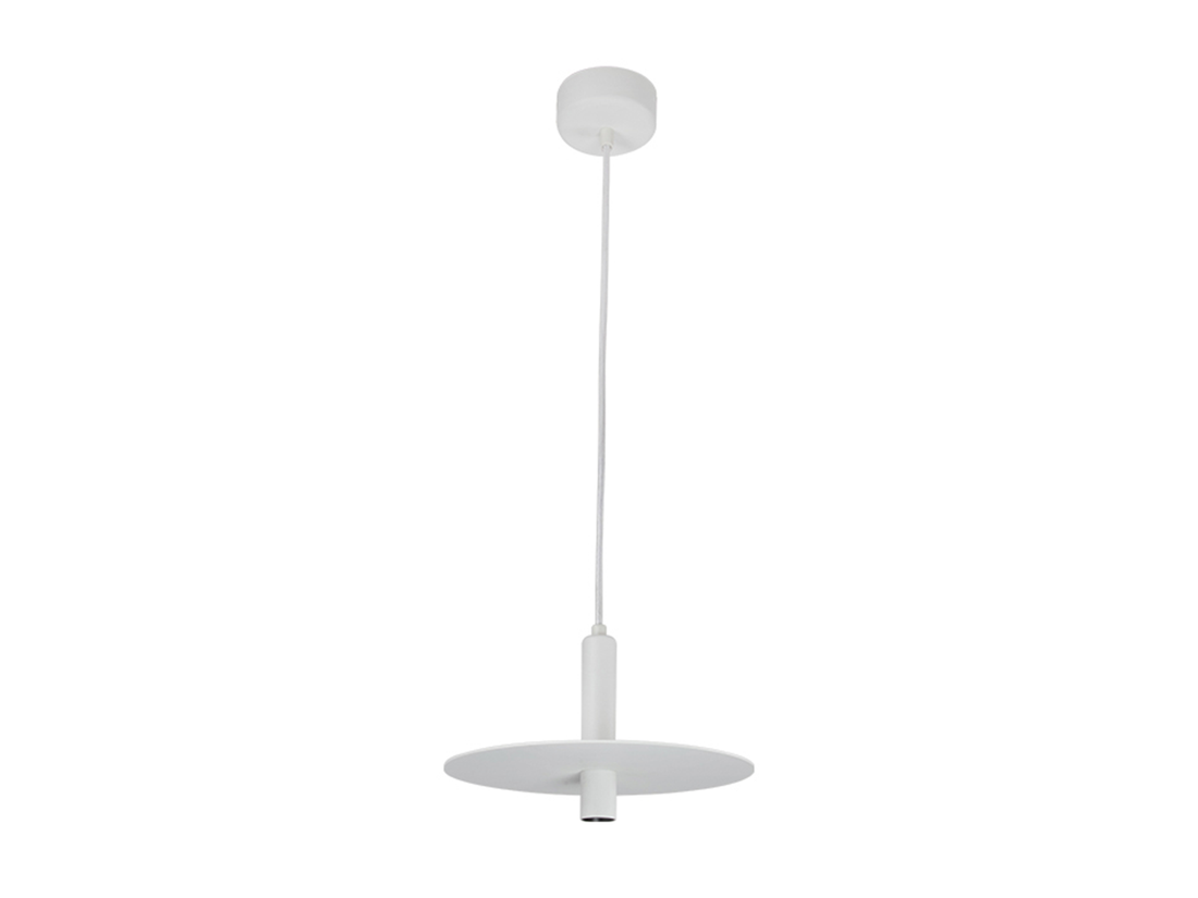 Závěsné LED svítidlo bílé, 7W, 3000K, 26cm