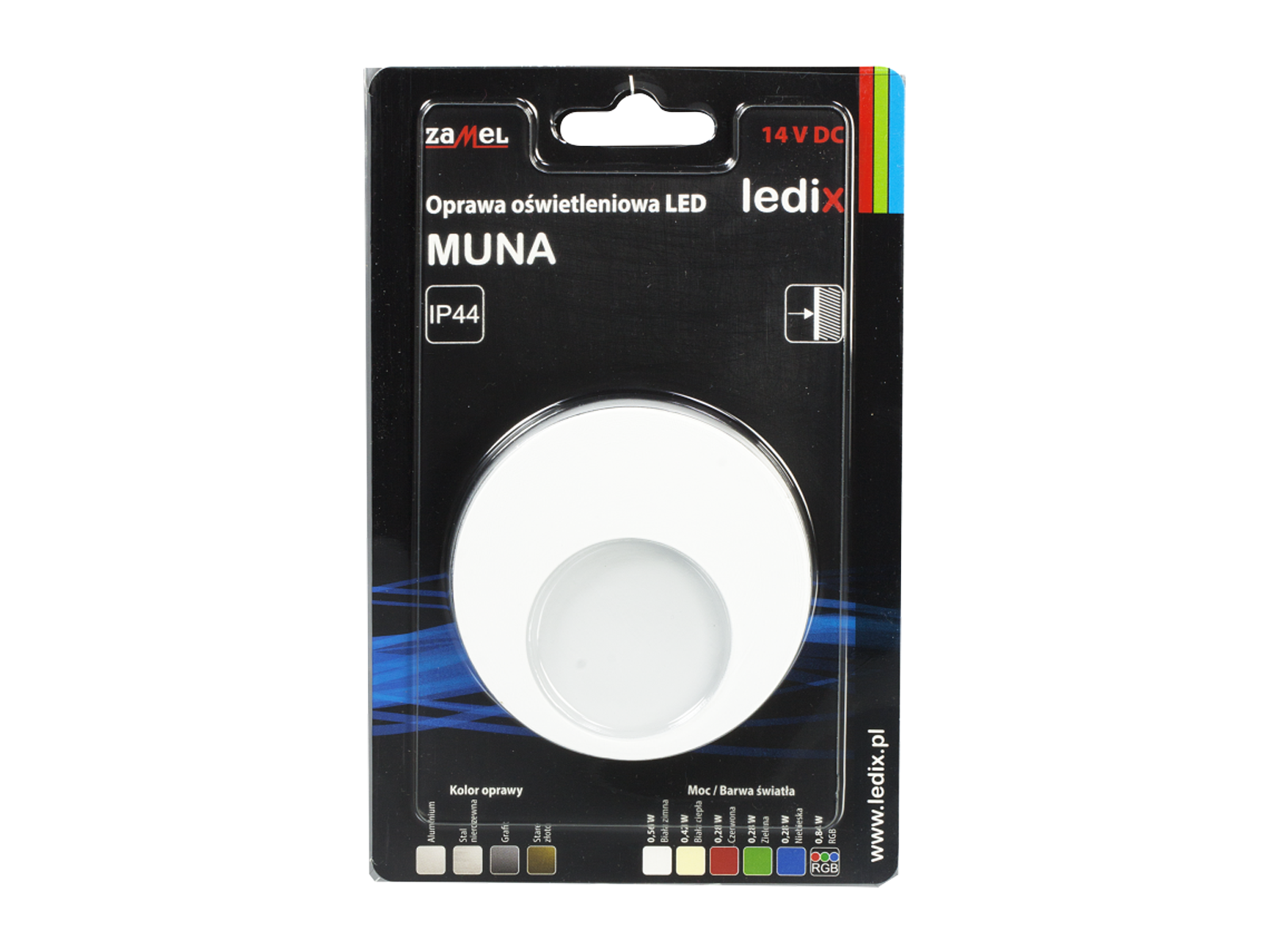 Svítidlo LED na omítku LEDIX MUNA 14V DC, bílá, neutrální bílá, IP44