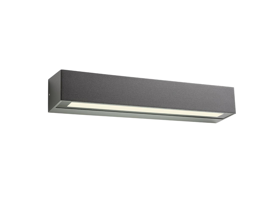 Nástěnné LED svítidlo Aroos tmavě šedé, 14W, 3000K, 38cm