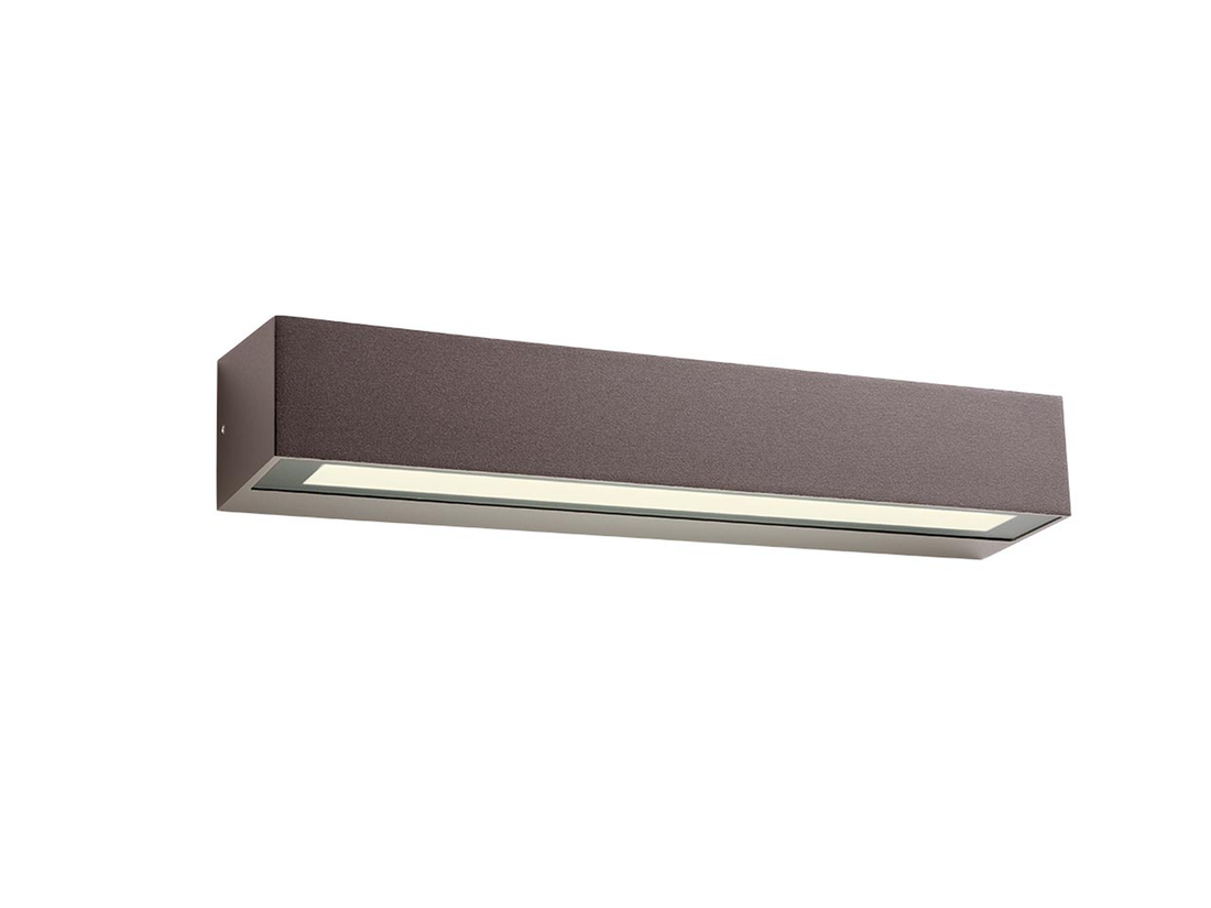 Nástěnné LED svítidlo Aroos corten, 14W, 3000K, 38cm