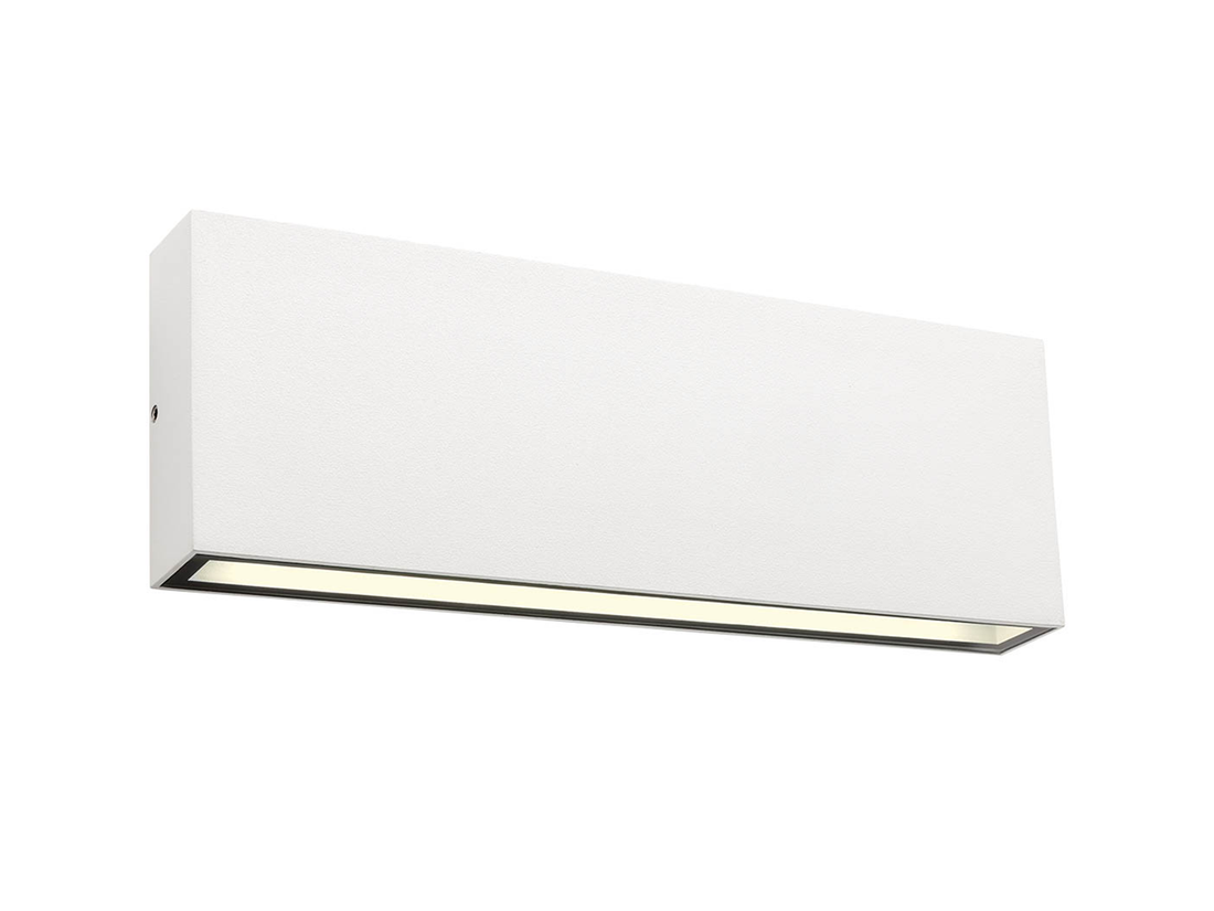 Nástěnné LED svítidlo Kamal matně bílé, 15W, 3000K, 26cm