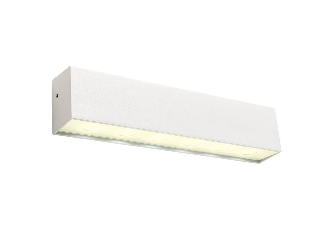 Nástěnné LED svítidlo Omnia matně bílé, 12W, 4000K, 23,5cm